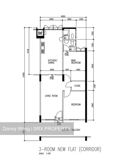 Blk 205 Bedok North Street 1 (Bedok), HDB 3 Rooms #505487091